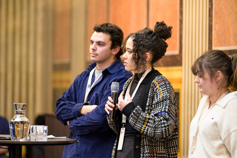 Modell Präsentation durch Student:innen