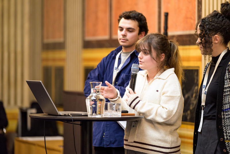 Modell Präsentation durch Student:innen