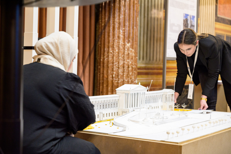 Modell Präsentation durch Student:innen