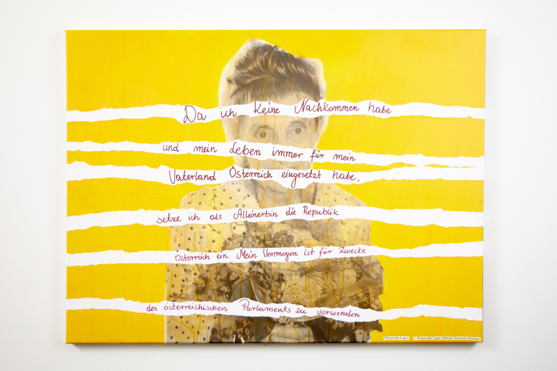 Martina Unterwelz – Porträt der Margaretha Lupac (Schenkung von Michaela Skrein)