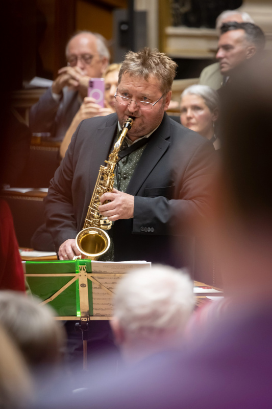 Solist Peter Rohrsdorfer, Altsaxophon