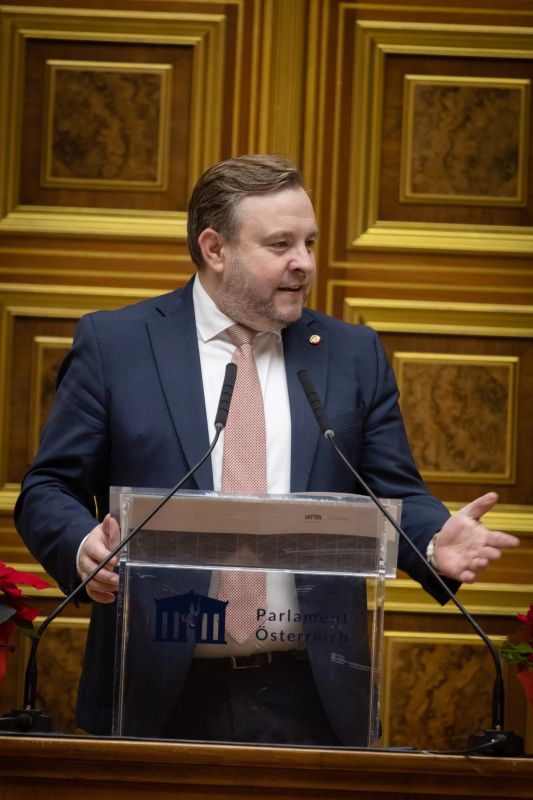 Dank und Verabschiedung Bundesratspräsident Franz Ebner (ÖVP)