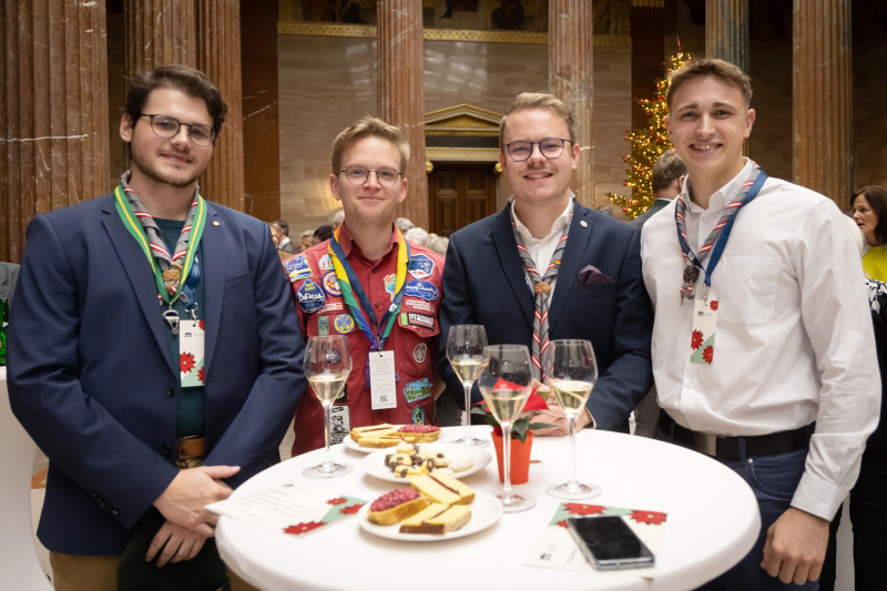 Gruppenfoto Pfadfinder