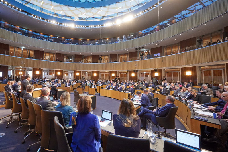 Regierungsbank. Erklärung Bundeskanzler Alexander Schallenberg (ÖVP)
