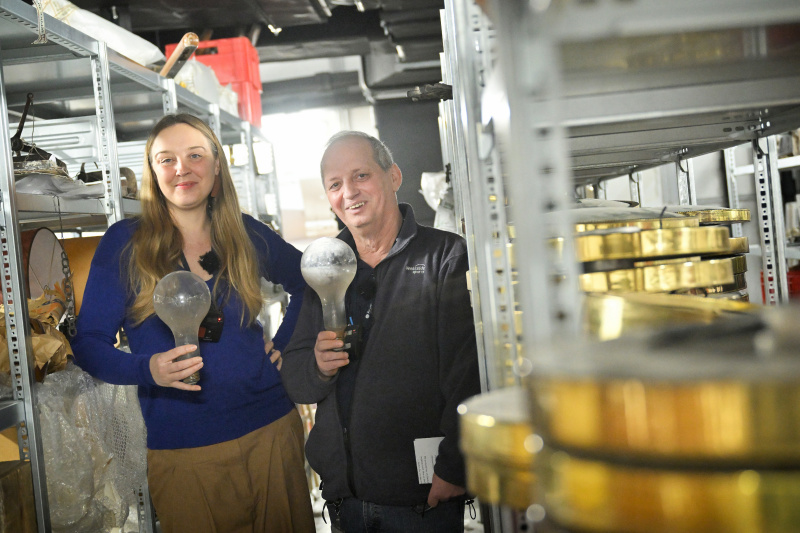 Von links: Podcast Host Tatjana Lukáš und Josef Bierbaumer