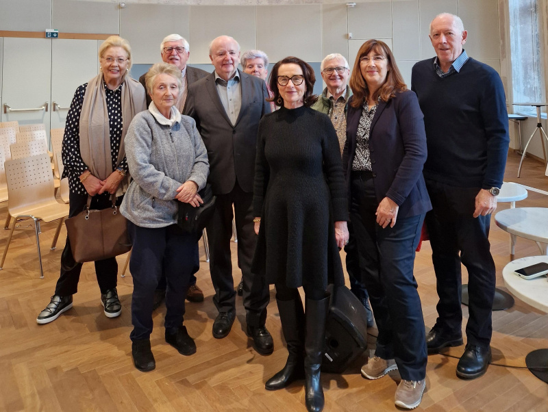 Ein medizinhistorischer Rundgang durch das Josephinum. Gruppenfoto