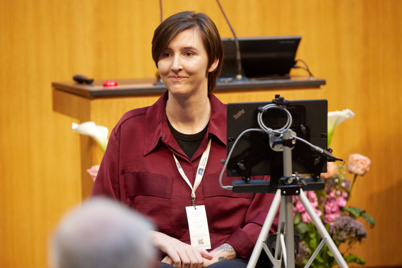 Präsentation Erin Taylor: KI Avatar für Menschen mit ALS