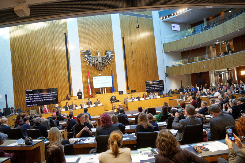 Grußworte. Gründer der Essl Foundation und des Zero Project Martin Essl