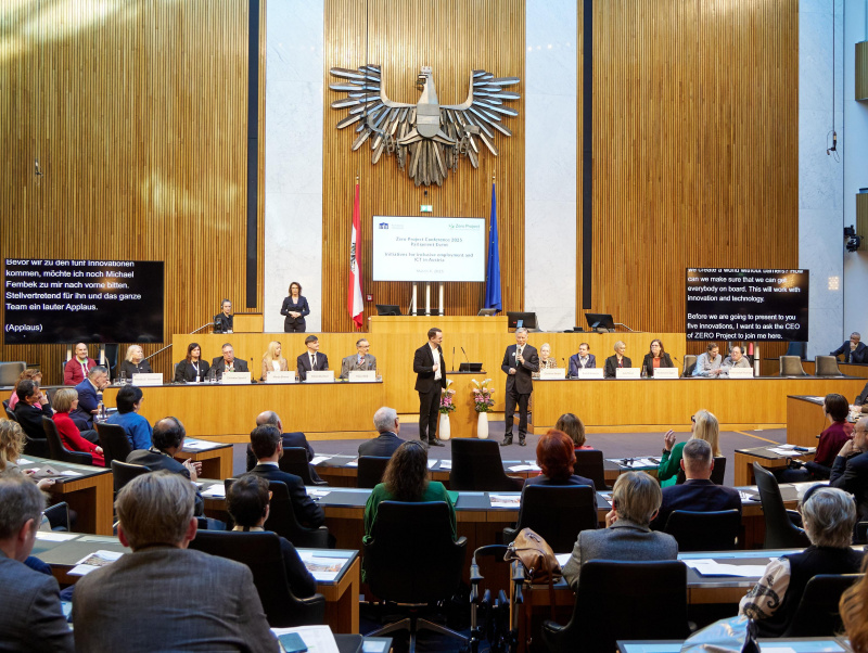 Auftaktveranstaltung zur Zero Project Conference 2025