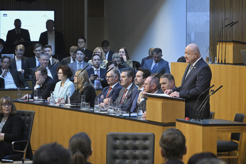 Regierungserklärung von Bundeskanzler Christian Stocker (ÖVP)