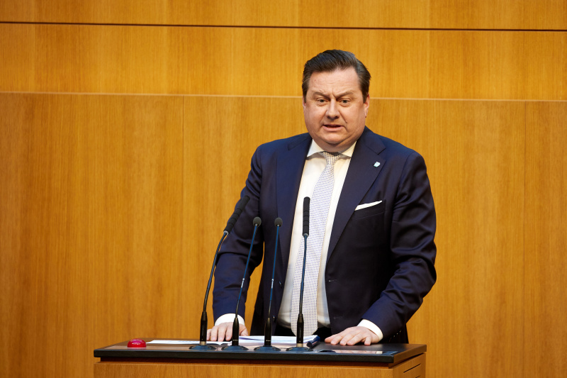 Am Redner:innenpult Nationalratsabgeordneter Kurt Egger (ÖVP)