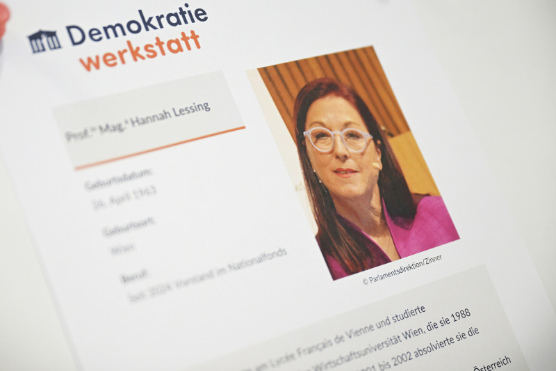 Infoblatt zu Hannah Lessing