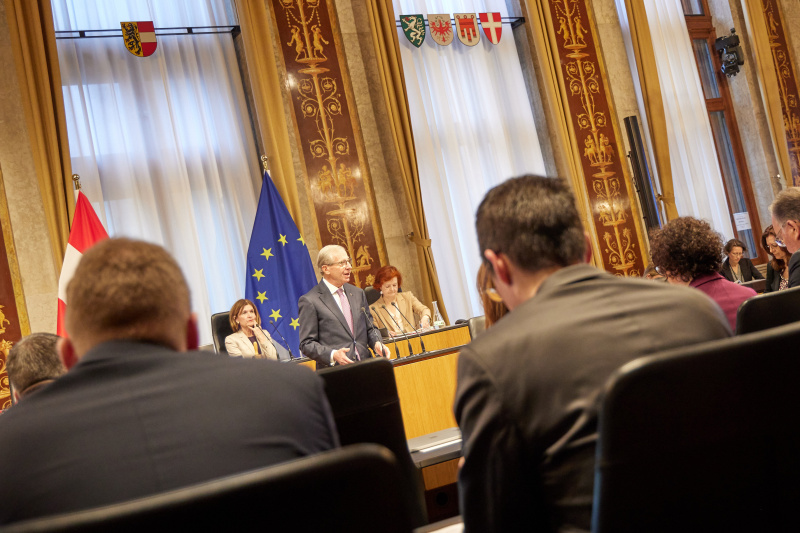 Erklärung Landeshauptmann von Salzburg Wilfried Haslauer