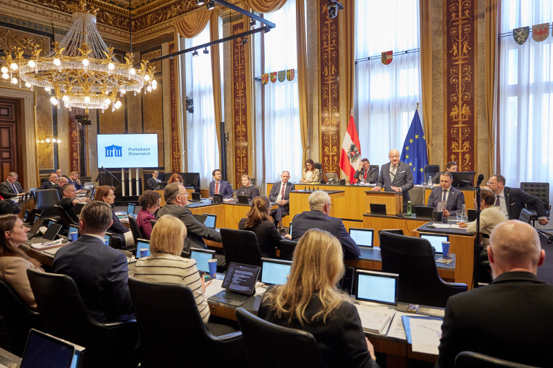 Erklärung des Bundeskanzlers Christian Stocker (ÖVP)