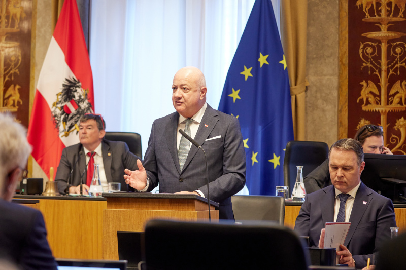 Erklärung des Bundeskanzlers Christian Stocker (ÖVP)