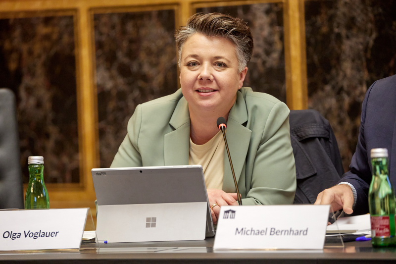 Statements der Bereichssprecher:innen für Volksgruppen der Parlamentsfraktionen. Nationalratsabgeordnete Olga Voglauer (GRÜNE)