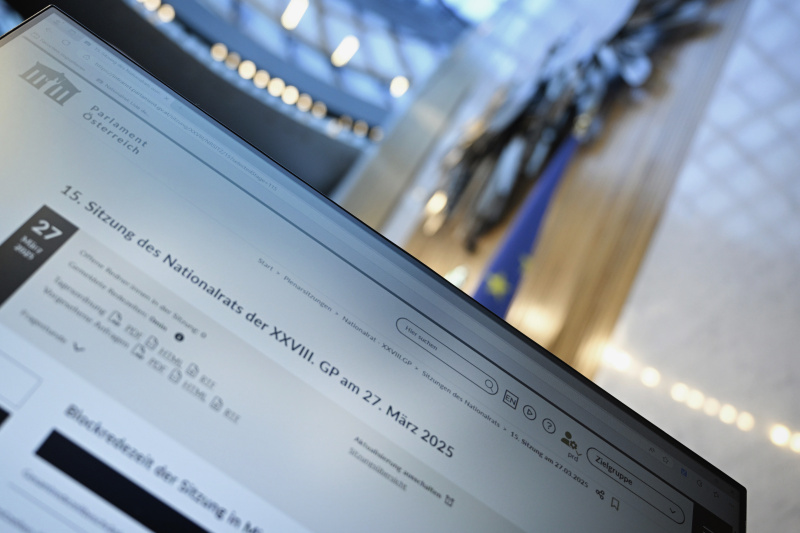 Display mit Sitzungsinformationen