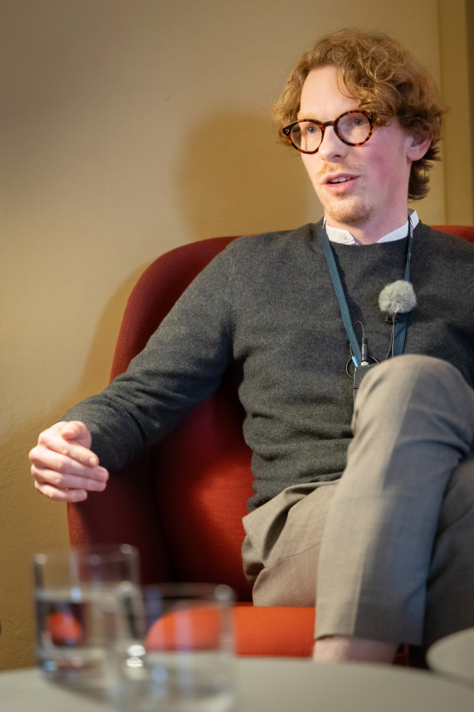 Im Gespräch. Politikwissenschafter Josef Lolacher