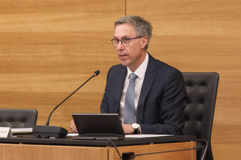 Auschussobmann Nationalratsabgeordneter Georg Strasser (ÖVP)