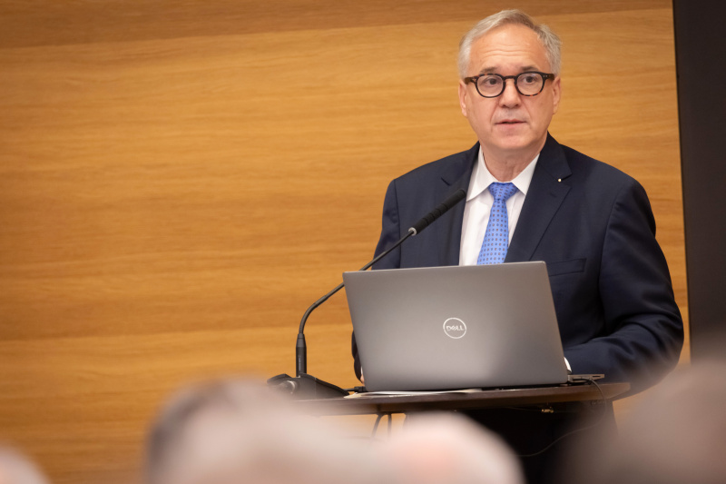 Eröffnungsworte. Nationalratspräsident Walter Rosenkranz (FPÖ)