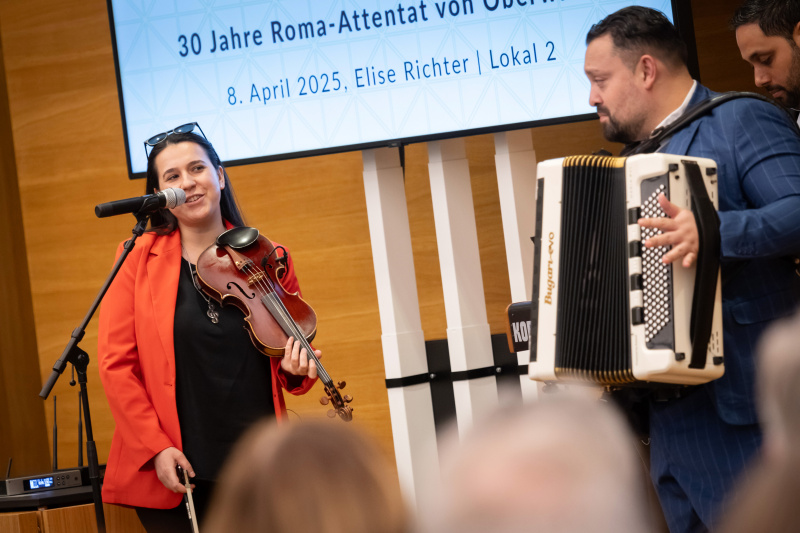 Musikalische Umrahmung. Balkan Combo