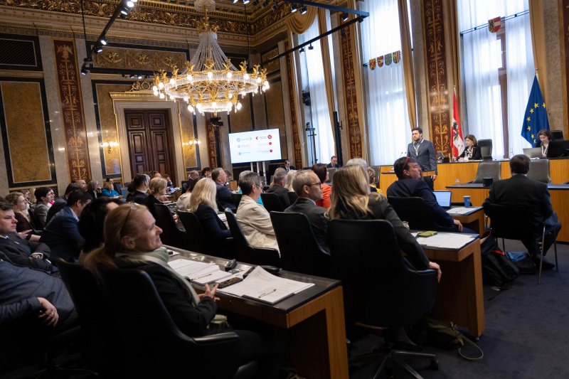 Vortrag. Wissenschafter Georg Henning, Deutsches Zentrum für Altersfragen