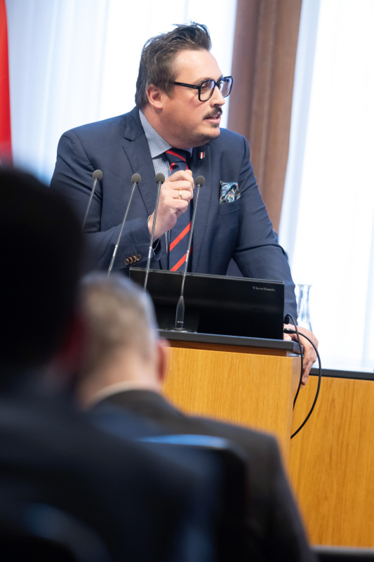 Diskussion. Nationalratsabgeordneter Christoph Steiner (FPÖ)