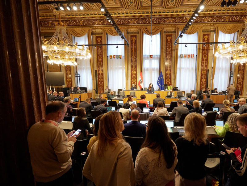 Am Redner:innenpult: Bundesrätin Bernadette Geieregger (ÖVP)