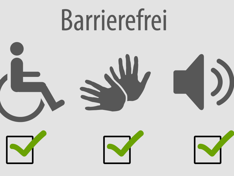 Grafik Barrierefreiheit