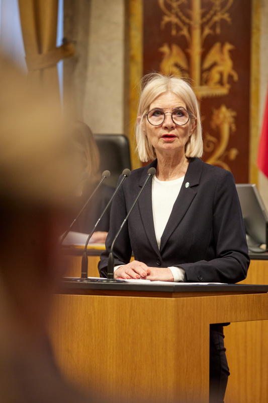 Am Redner:innenpult: Bundesrätin Gabriele Kolar (SPÖ)