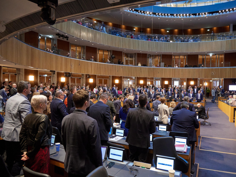 Abstimmung im Plenum