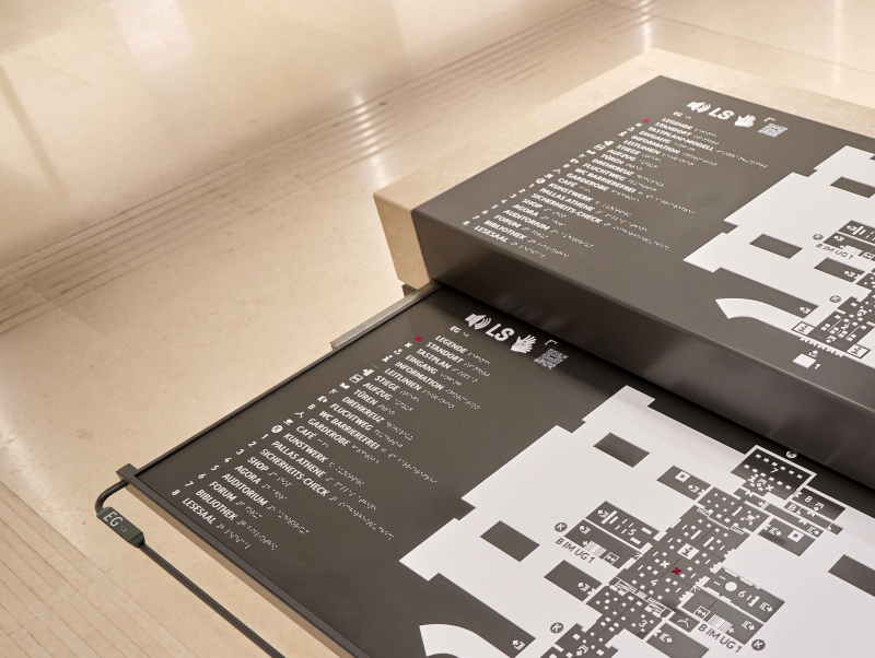 Taktiles Modell in Agora