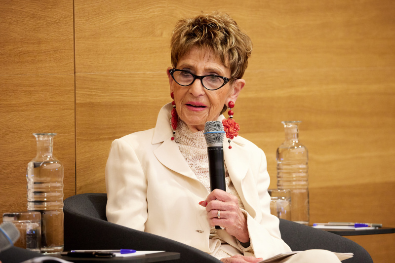 Podiumsdiskussion: Auswege aus der Krise. Präsidentin des Österreichischen Seniorenbundes Ingrid Korosec