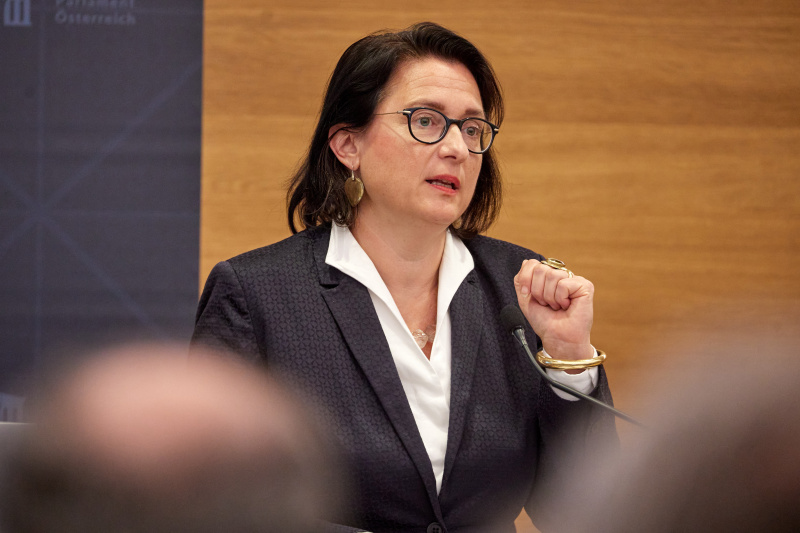 Impulsvortrag I: Demographischer Wandel: Konsequenzen und Chancen. Nationalratsabgeordnete Gudrun Kugler (ÖVP)