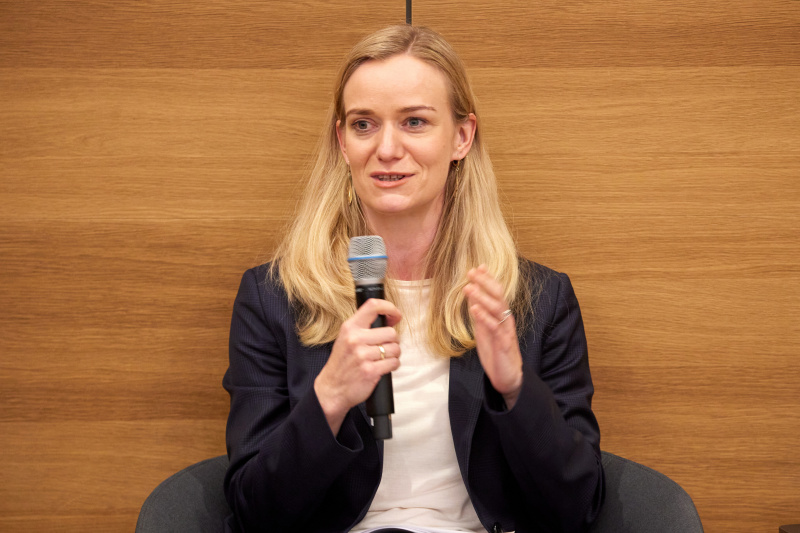 Podiumsdiskussion: Auswege aus der Krise. Leiterin der Direktion Bevölkerung und des Center Wissenschaft, Bundesanstalt Statistik Austria Regina Fuchs