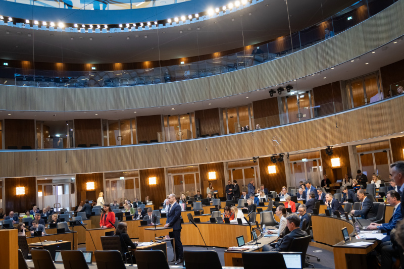 Blick Richtung Plenum