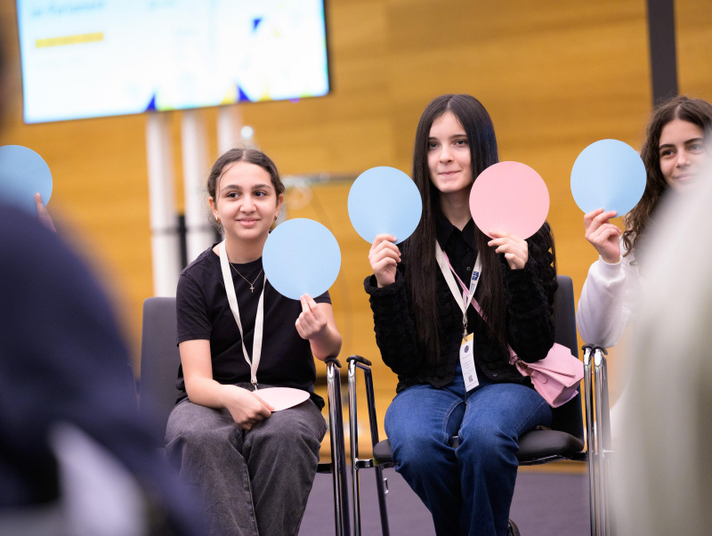 Workshop der Demokratiewerkstatt mit Veranstaltungsteilnehmer:innen