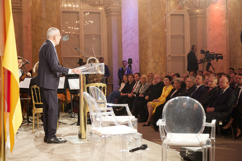 Ansprache. Bundespräsident Alexander Van der Bellen