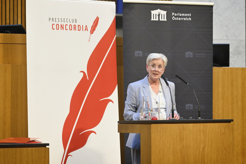 Laudatio Pressefreiheit. Maria Windhager