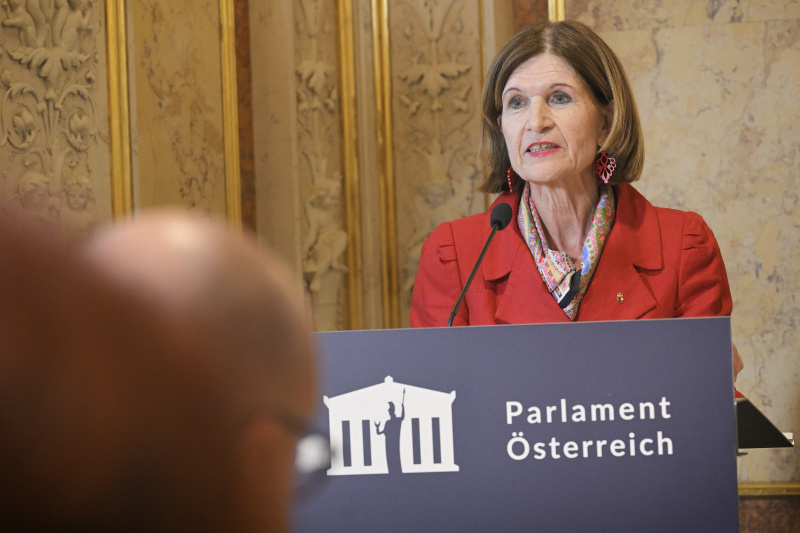 Eröffnungsworte. Bundesratspräsidentin Andrea Eder-Gitschthaler (ÖVP)