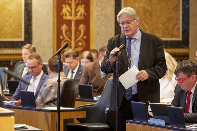 Fragesteller Vorsitzender der Bundesratsfraktion Stefan Schennach (SPÖ)