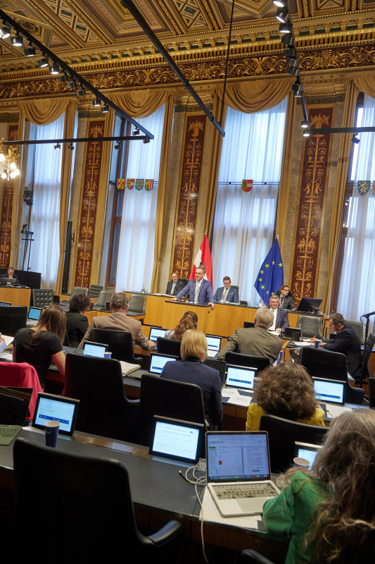 Am Redner:innenpult: Bundesrat Dominik Reisinger (SPÖ)