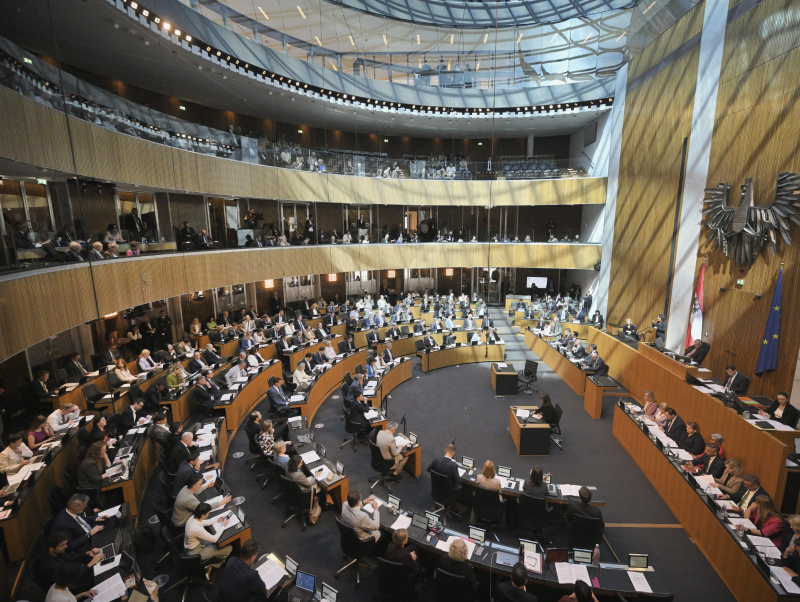 Budgetrede. Finanzminister Markus Marterbauer (SPÖ)