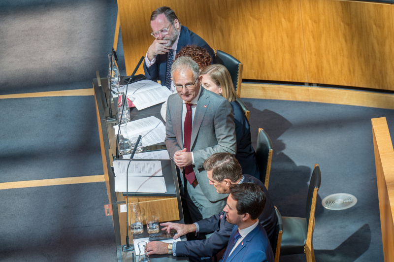 Budgetrede von Finanzminister Markus Marterbauer zum Budget 2025/2026