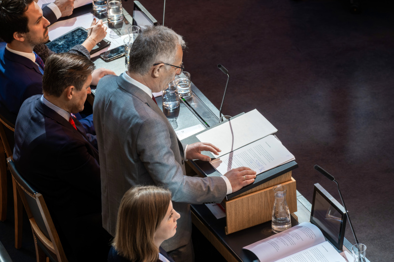 Budgetrede von Finanzminister Markus Marterbauer zum Budget 2025/2026