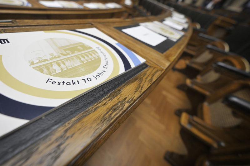 Bundesversammlungssaal vor der Veranstaltung