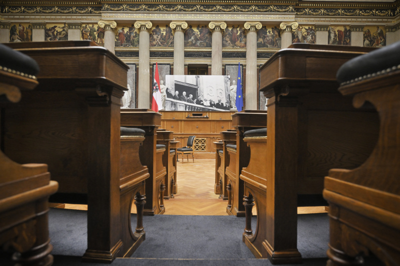 Bundesversammlungssaal vor der Veranstaltung