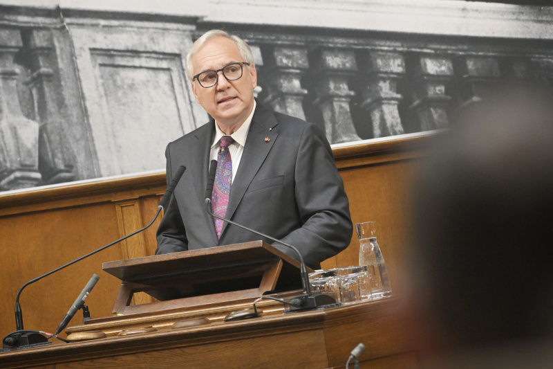 Eröffnungsworte. Nationalratspräsident Walter Rosenkranz (FPÖ)