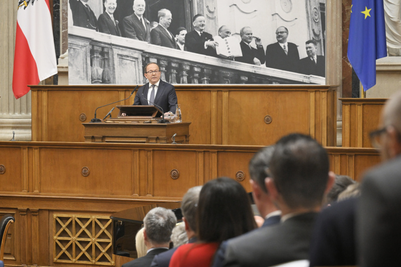 Eröffnungsworte. Zweiter Nationalratspräsident Peter Haubner (ÖVP)