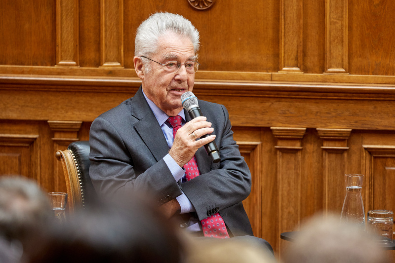 Im Gespräch. Bundespräsident a.D. Heinz Fischer